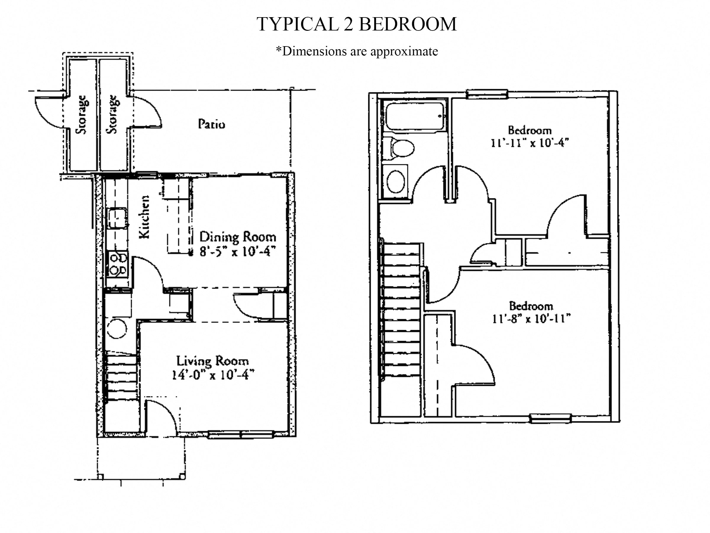 2 Bedroom Apartment at Roth Village 2 Bedroom Apartment | Roth Village Apartments | PMI